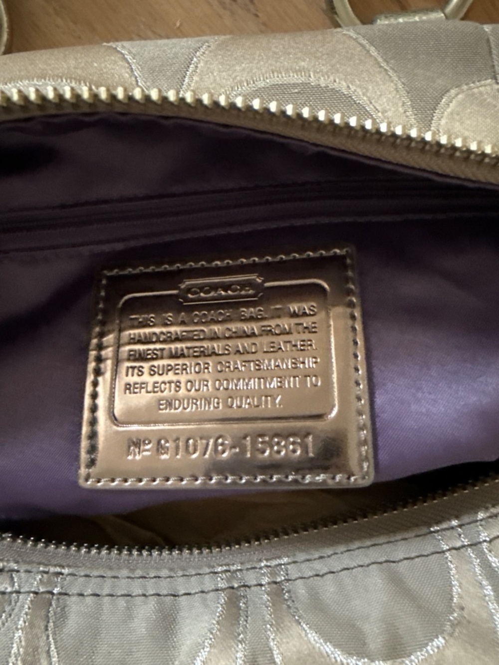 Coach Y2K Poppy satchel bag - Picture 3 of 5